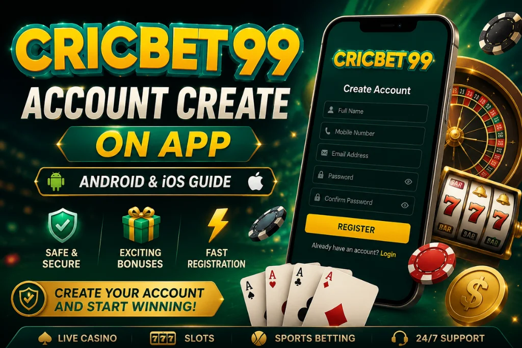 Cricbet99 Account Create on App — Android & iOS Guide