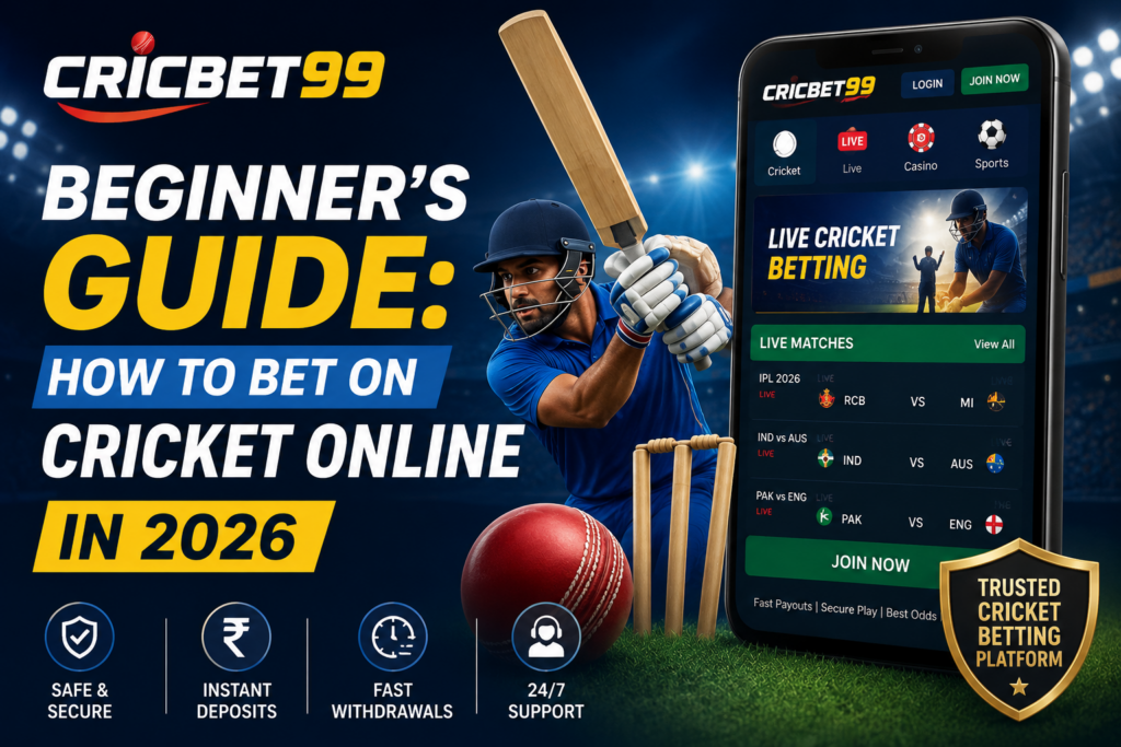 Cricbet99 - Cricket betting guide for beginners