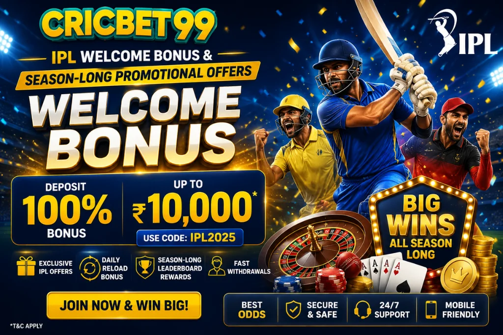 IPL Welcome Bonus