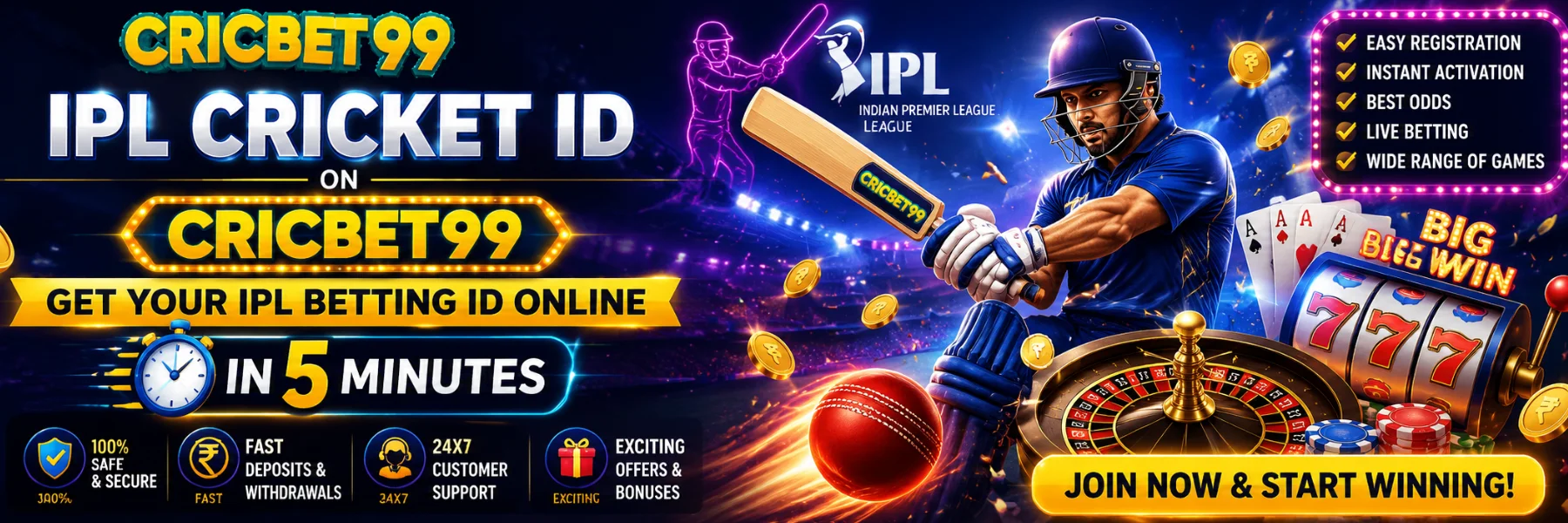 IPL Cricket ID on Cricbet99