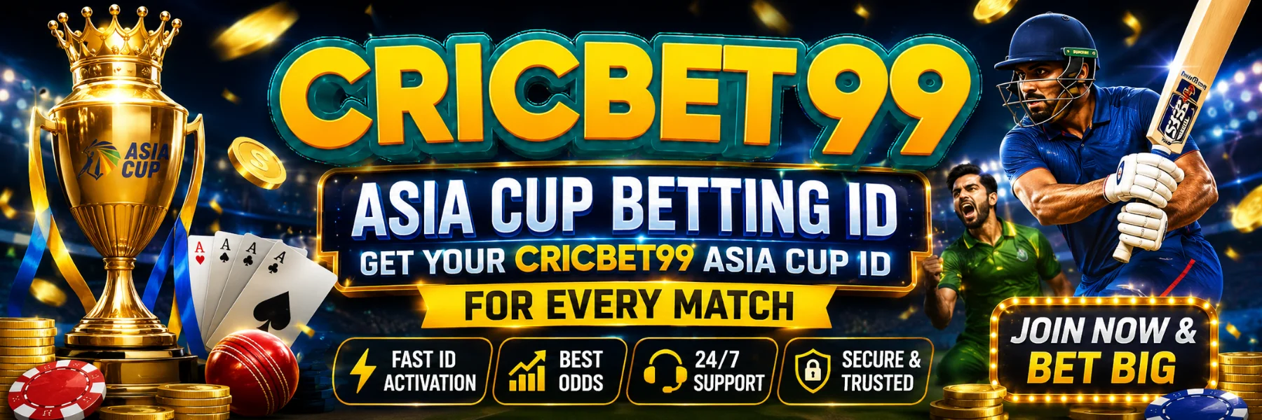Asia Cup Betting ID Banner