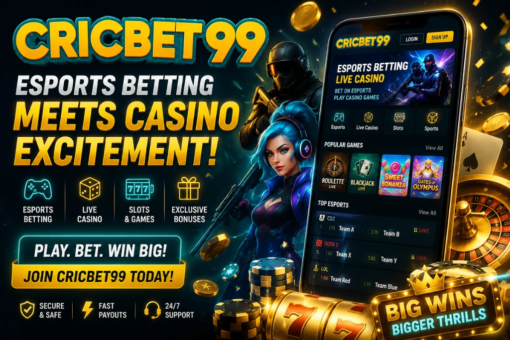 Cricbet99 Esports Betting App