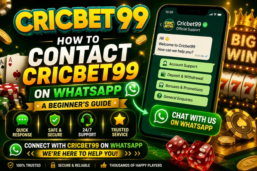 How to Contact Cricbet99