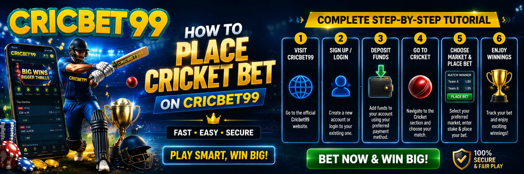How to Place Cricket Bet