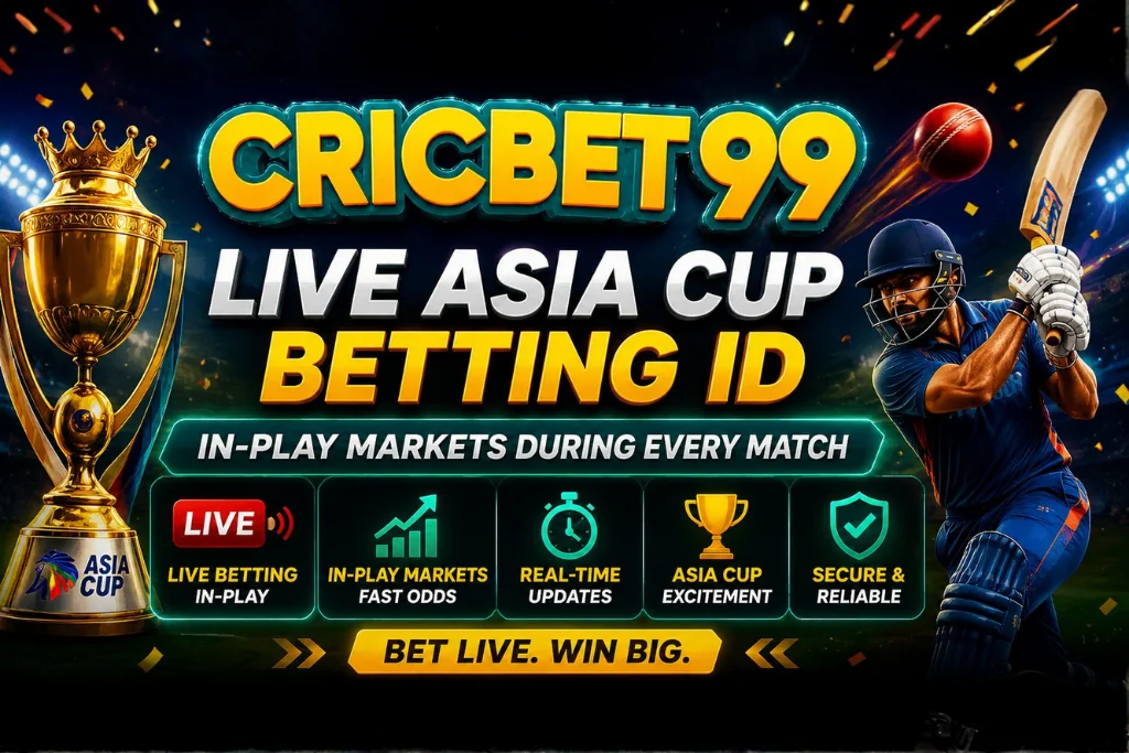 Live Asia Cup Betting ID — In-Play Markets During Every Match