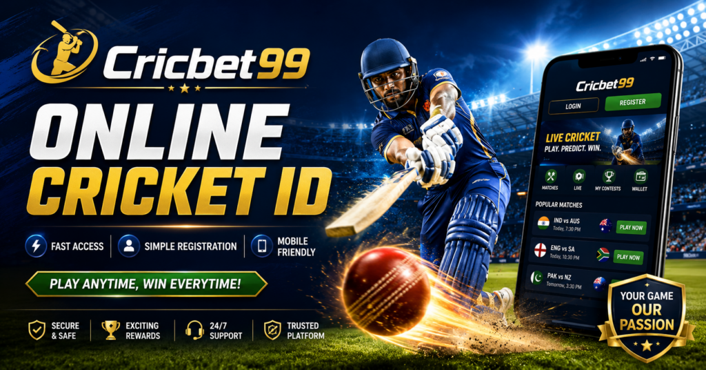 Online Cricket ID Your Complete Guide to Getting Started with Cricbet99