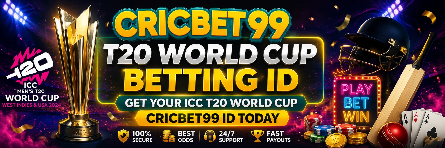T20 World Cup Betting ID Banner
